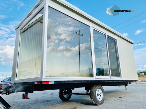 Imagen 2 de 12 de Oficina Móvil Para Ventas - 8x24 - 6.0 Mts - Remolque Caseta