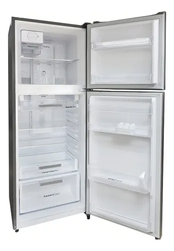 Heladera con freezer inverter James J501 INV color inox con capacidad de 361L