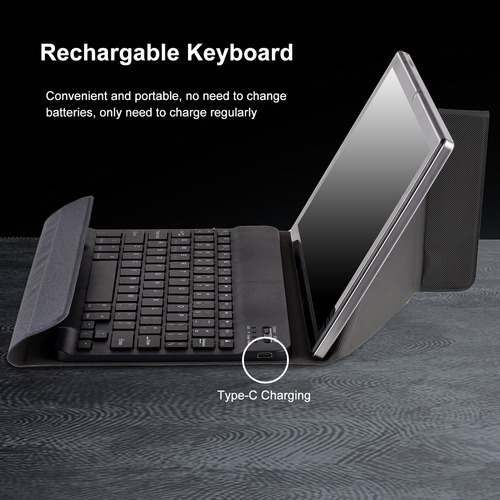 Capa Universal Para Tablet De 10,1 Polegadas Com Teclado Mag