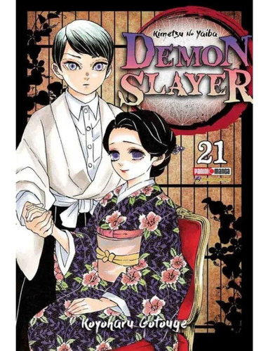 Kimetsu No Yaiba Demon Slayer Manga Panini Manga Tomo N.21