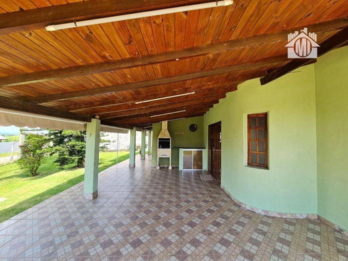 Imagem 7 de 24 de Linda Chácara Com 04 Quartos, Pé Direito Alto, Paisagismo, Excelente Bairro, Piscina À Venda, 1000 M² Por R$ 485.000 - Zona Rural - Pinhalzinho/sp - Ch0484