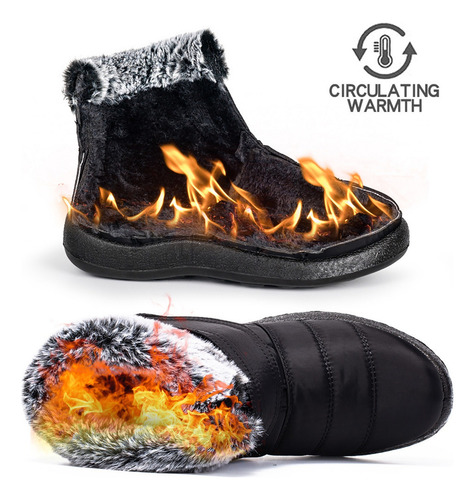 Botas De Neve Femininas Para Clima Quente E Frio Extremo