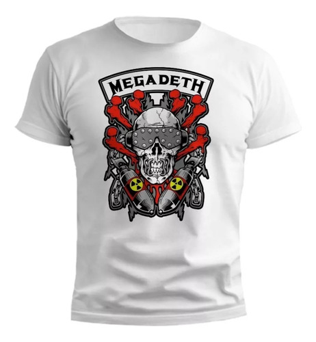 Remera Megadeth - Diseños Exclusivos Para Adultos Y Niños #1