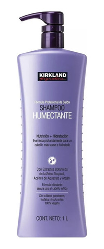 Shampoo Humectante Vegano Kirkland 1 Litro