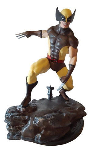 Figura Wolverine Marvel Estatua Grande 12 Pulgadas, 30 Cms