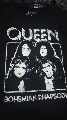 Polo Original Queen Freddie Mercury Bohemian Rhapsody Lima
