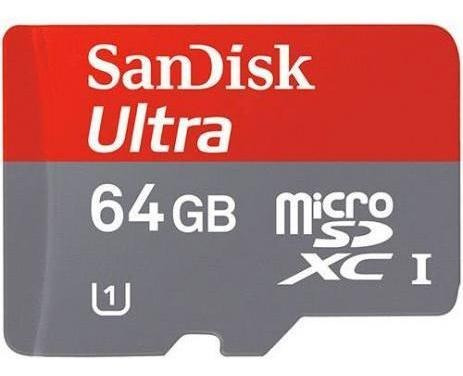 Cartão De Memória Micro Sd Ultra Classe 10 64gb Sandisk