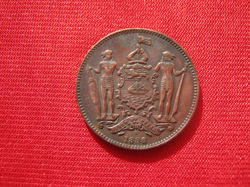 Borneo Británico Del Norte 1 Centavo 1888