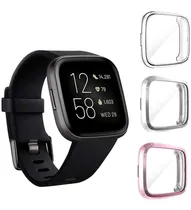 Comprar 2 Protectores De Pantalla Para Fitbit Versa 3 Antiarañazos