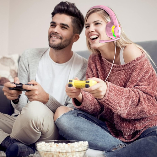 Auriculares Para Juegos Con Micrófono Para El Controlador Ps