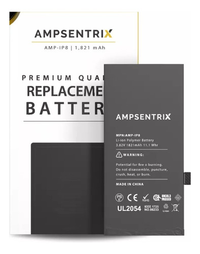Batería Litio Compatible Con iPhone 8 Ampsentrix