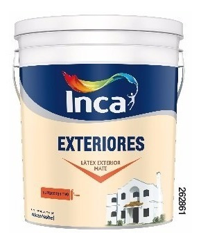 Pintura Inca Exteriores 20lts Blanco