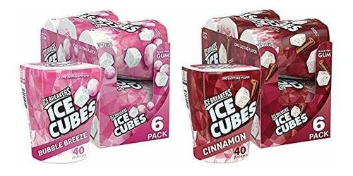 Chicle - Chicle - Ice Breakers Ice Cubes Sugar Free Gum With