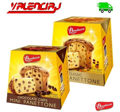 Imagen 3 de 5 de 6 Bauducco Panettones Minis 100g X 6 - g a $64