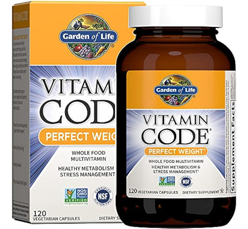 Garden Of Life Vitamin Code Perfect Weight Multivitamin Para