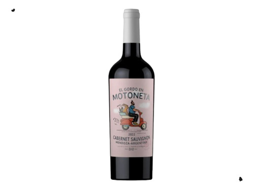 Vino El Gordo En Motoneta Cabernet Sauvignon 750ml