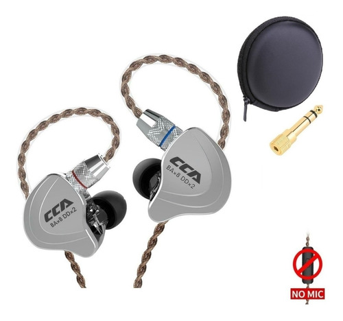 Fone In Ear Cca C10 Retorno Palco Profissional 5 Cinco Drive