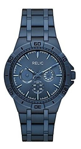 Reloj Relic By  Para Hombre Zr15990 De Cuarzo Relic Azul