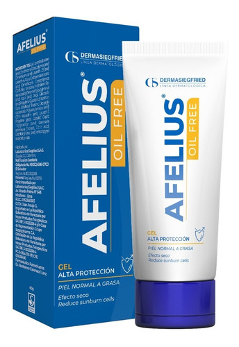 Afelius Oil Free * 60gr - Siegfried Protector Solar