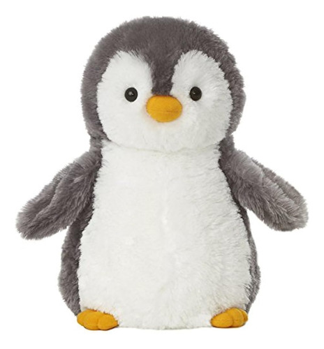 Aurora World Destination Nation Grey Penguin Plush 12