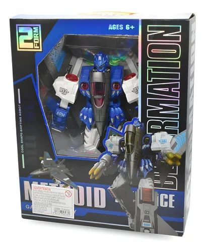 Figura Transformers Avion Transformable Robot Coleccionable