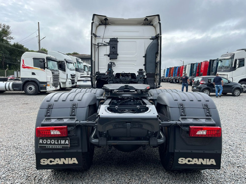Caminhão Scania S 560 Branco 6x4 2024 540 Traçado R540 R560