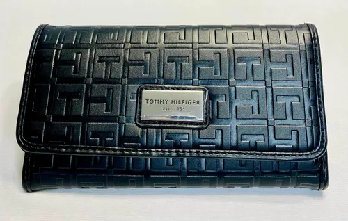 Cartera tommy hilfiger negra hotsell