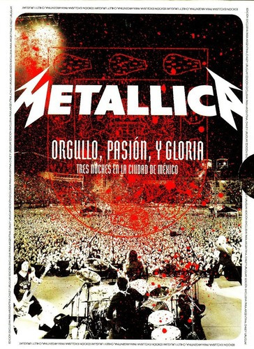 Metallica Mexico 2009 Digipack Doble 2dvd +2cd Nuevo Cerrado