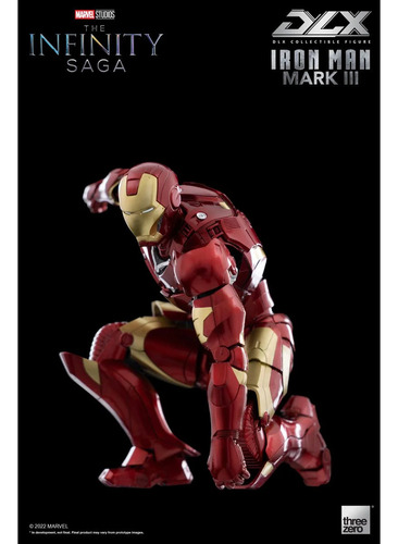 Iron Man Mark Iii 3 Marvel Infinity Saga Dlx Threezero