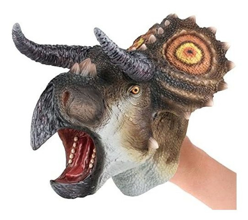 Marionetas De Mano De Dinosaurio Triceratops De Gemini&geniu