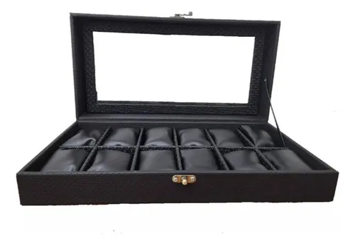 GENERICO Caja Organizador Relojes Set Relojeria Estuche Para Relojes