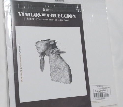 Imagen 3 de 3 de Coldplay A Rush Of Blood To The Head Vinilo La Nacion