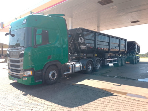 Scania R 540 6x4 Ano 2022 Com Rodocaçamba Randon Ano 2022