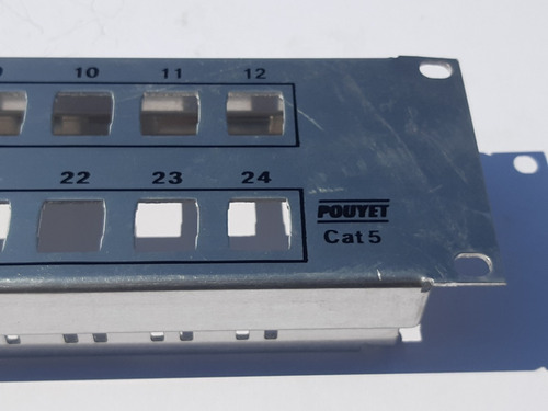 Patch Panel Pouyet 23 Puertos Cat 5 Baratisimo
