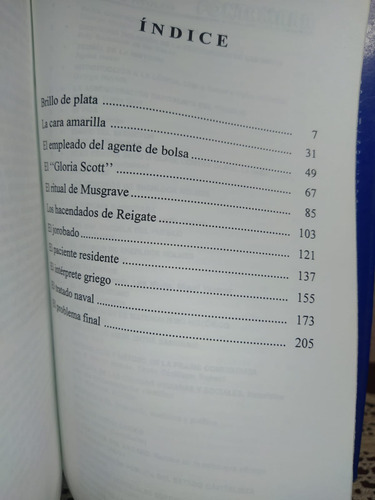 Las Memorias De Sherlock Holmes De Arthur Conan Doyle (Usado)