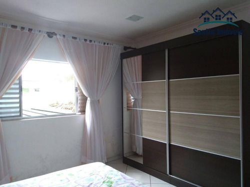 Imagem 12 de 21 de Casa Térrea Coberta Com Laje Com 3 Dormitórios,03 Vagas De Garagem À Venda, 140 M² Por R$ 335.000 - Condomínio Maracanã - Santo André/sp - Ca0126