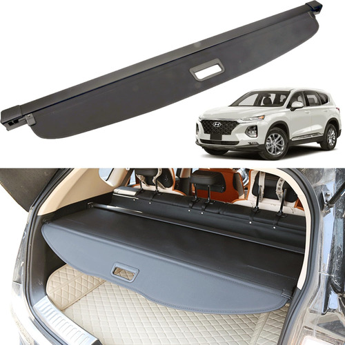 Ecnereferr New Cargo Cover For Hyundai Santa Fe Accessories 