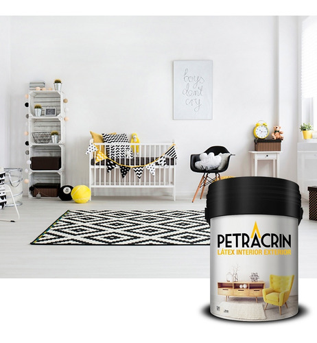 Imagen 4 de 7 de Latex Pintura Interior Exterior 20lts Petracrin En Cuotas