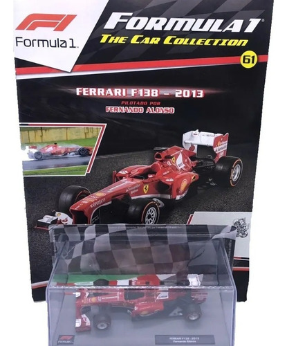 Coleccion Formula 1 F1 N° 61 Ferrari F138 (2013) Fer Alonso
