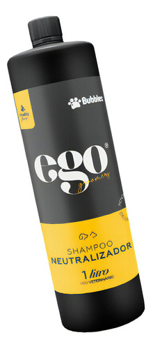 Shampoo Pet Neutralizador De Odores Ego Bubbles 1000ml