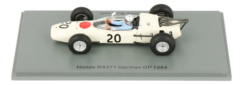 Miniatura Honda Ra271 + Ats Hs1 + Toleman Tg184 1/43 Spark Vermelho