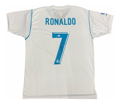 Jersey Firmado Cristiano Ronaldo Real Madrid Coleccionable 