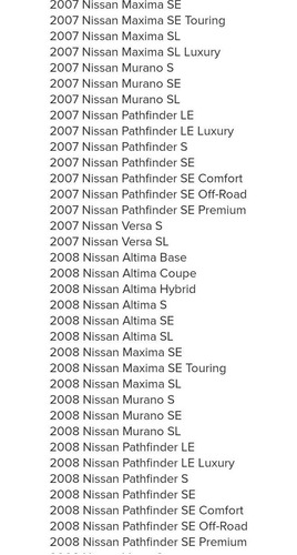 Botón Switch Interruptor Abrir Cajuela Nissan Sentra Altima