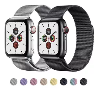 Pulso Correa Manilla Magnética Para Apple Watch 38 40 42 44