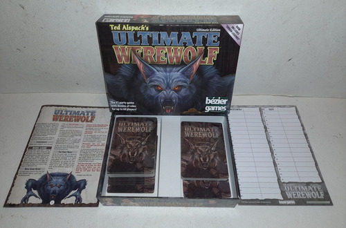 Ultimate Werewolf Bezier Games Ultimate Edition (Usado)