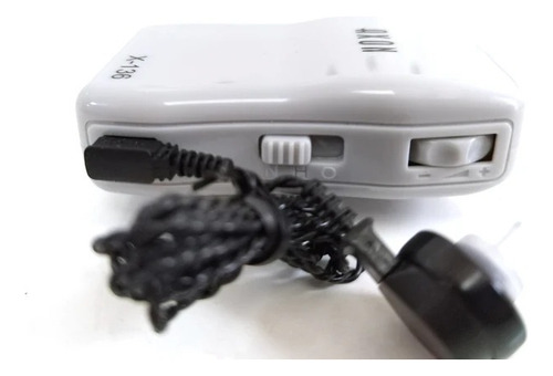 Amplificador De Som Com Fio Auditivo 1 Unidade Axon 136 Cor Cinza