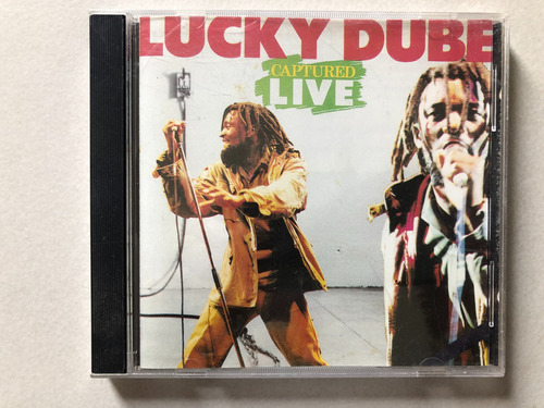 Cd Lucky Dube - Captured Live. Reggae