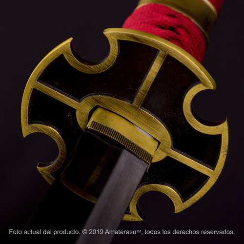 Imagen 5 de 9 de Espada Katana Roronoa Zoro Sandai One Piece Colección