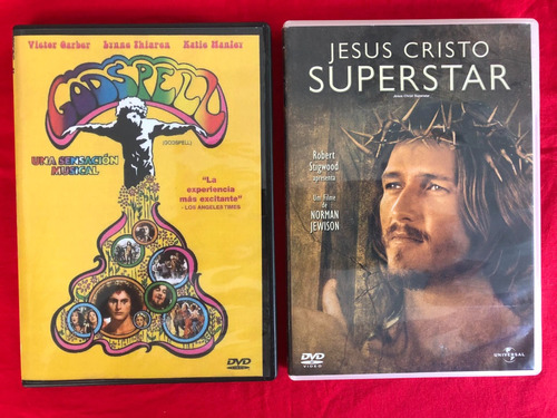 Dvd - ( 02 ) - Godspell + Jesus Cristo Superstar - ( 1973 )