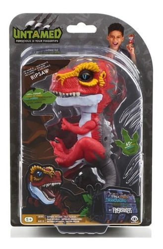 Dinosaurio Fingerlings Baby T-rex Originales. Día Del Niño